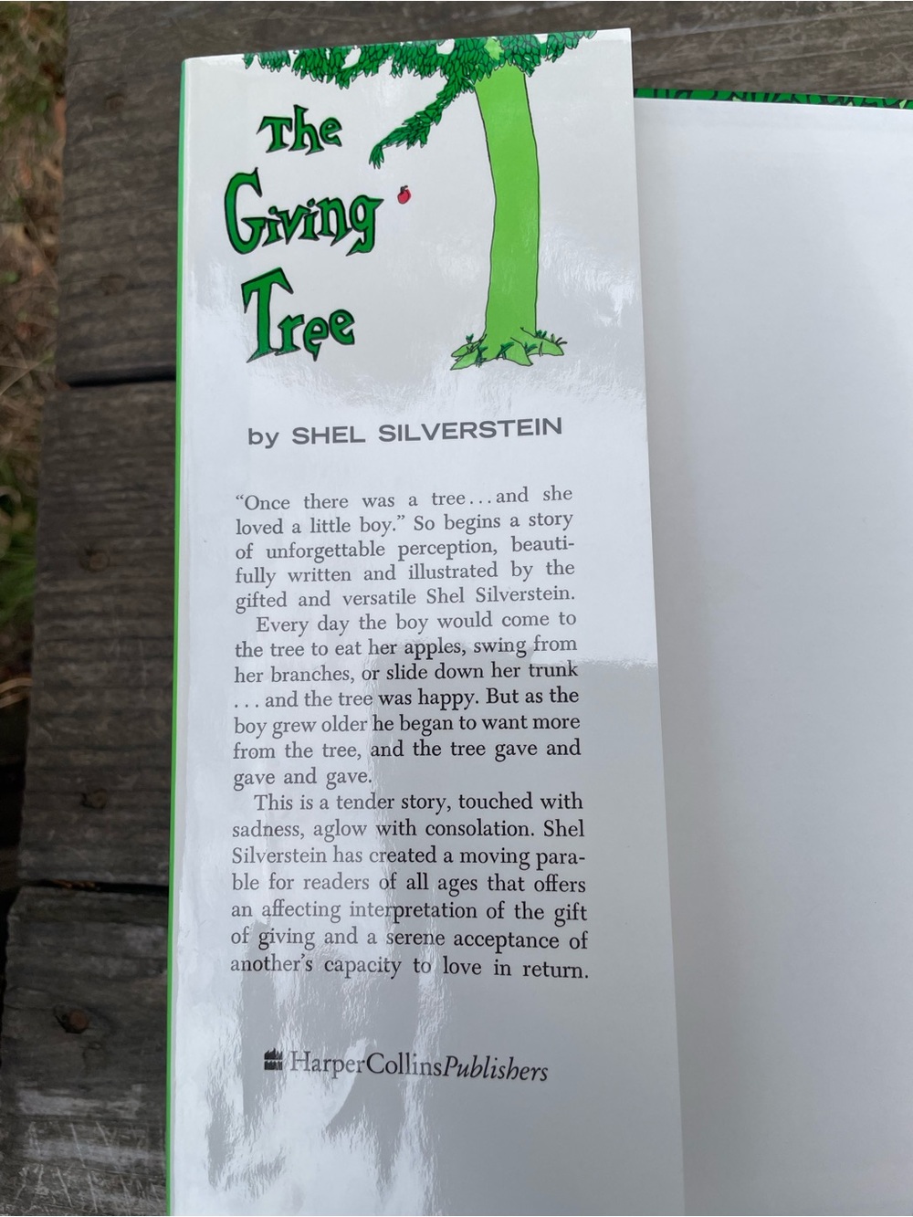The Giving Tree by Shel Silverstein – Hardcover - Picture 3 of 8